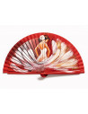 Abanico Bailaora Rojo