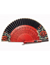 Abanico Contraste Rojo/Negro