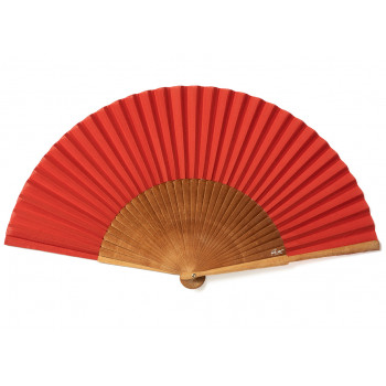 Abanico Abedul Baena Rojo