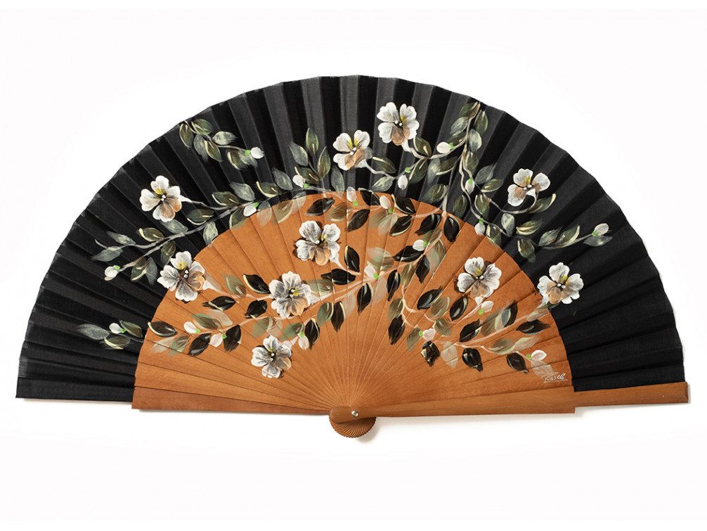 Abanico Peral Jardín Negro