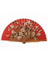 Abanico Peral Jardín Rojo