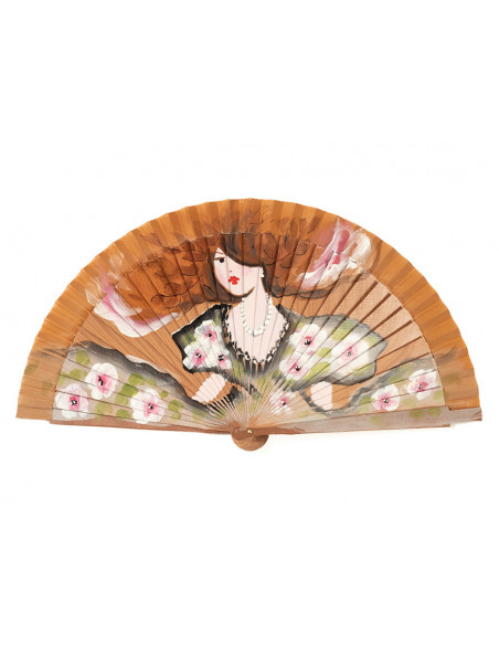 Abanico Dama Peral