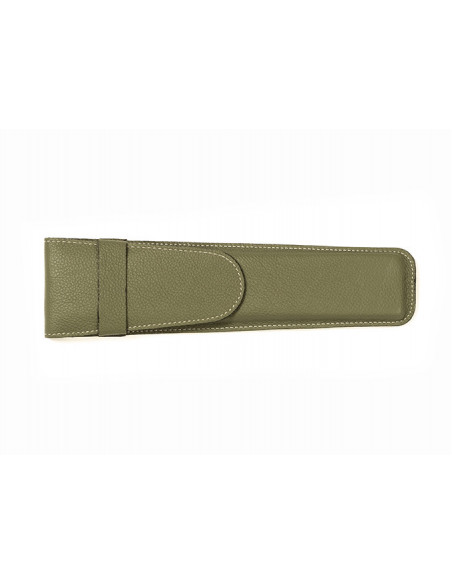 Funda Piel 21cm Verde Oliva