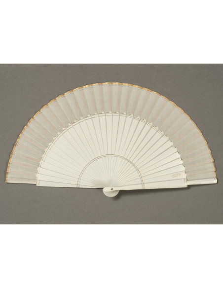 Abanico Inazares Marfil