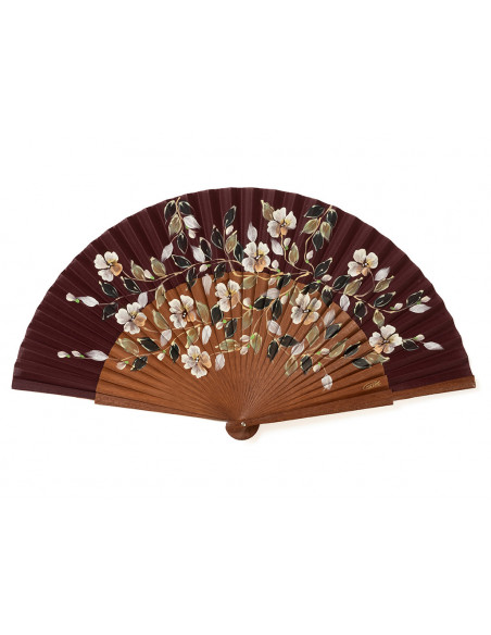 Abanico Peral Jardín Burdeos