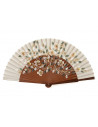 Abanico Peral Jardín Marfil