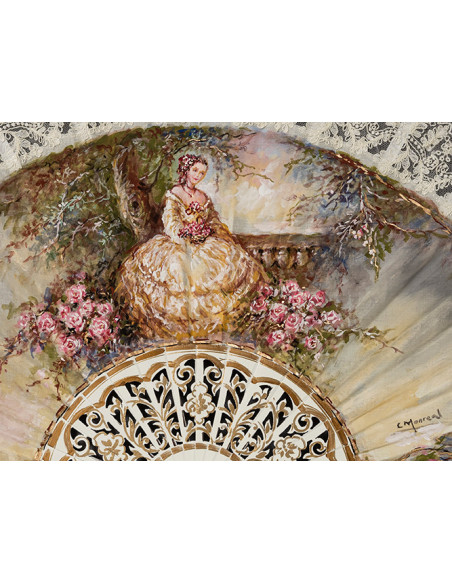 Abanico Romántico Danta