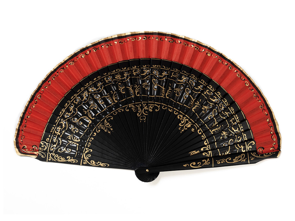 Abanico Lanaja Rojo