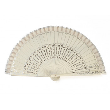 Abanico Sotonera Marfil