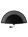 Abanico Nina Plumeti Negro