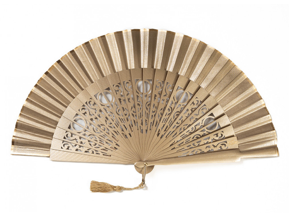 Abanico Ruanes Bronce