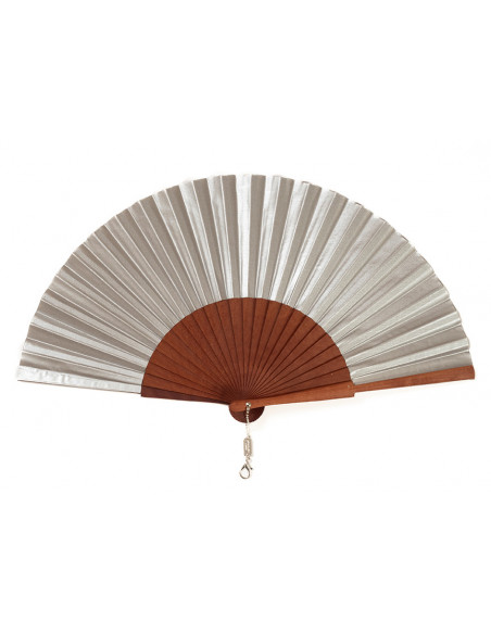 Abanico Peral Alcampell Plata