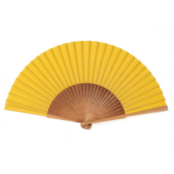 Abanico Pericón Baena Amarillo