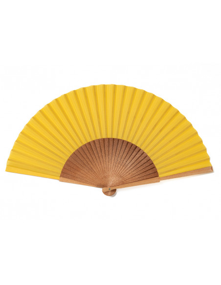 Abanico Pericón Baena Amarillo
