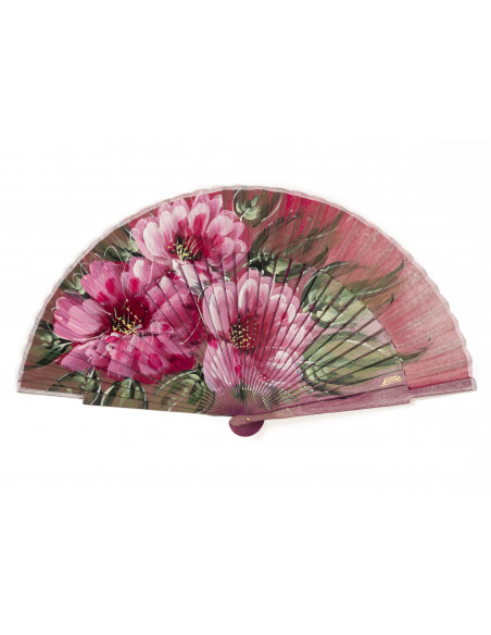 Abanico Floral Fresa