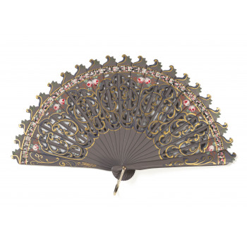 Abanico Baraja Jollce Violeta Mini