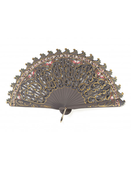 Abanico Baraja Jollce Violeta Mini