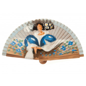 Abanico Menina Isabel Piedra
