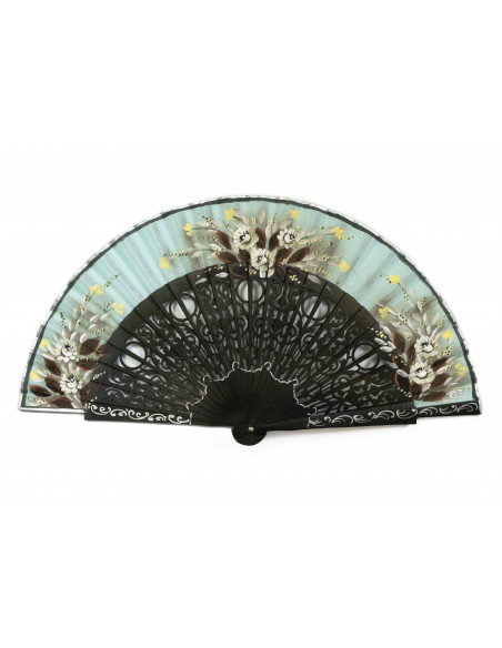 Abanico Ramo Turquesa