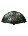 Abanico Mini Puntillismo Verde