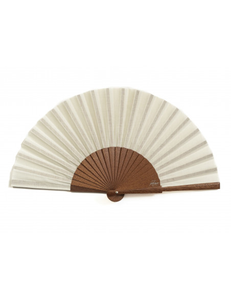 Abanico Mini Blanco Hueso