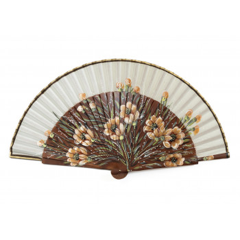 Abanico Almendro Blanco