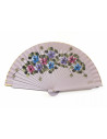 Abanico Flor Lila Mini