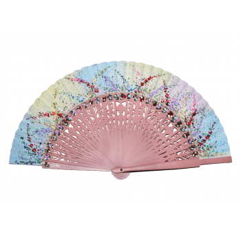 Abanico Florencia Rosa