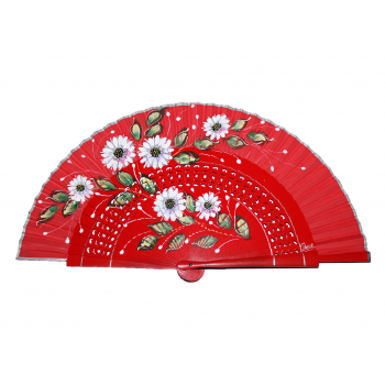 Abanico Giralda Rojo