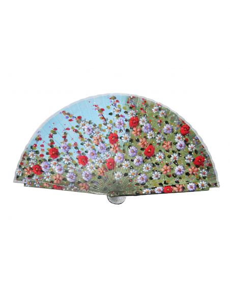Abanico Herrería Margaritas