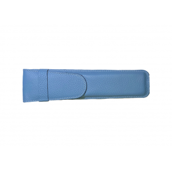 Funda Piel 21cm Azul Agua