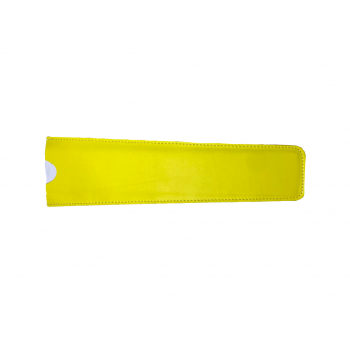 Funda Piel Abierta 26cm Amarillo