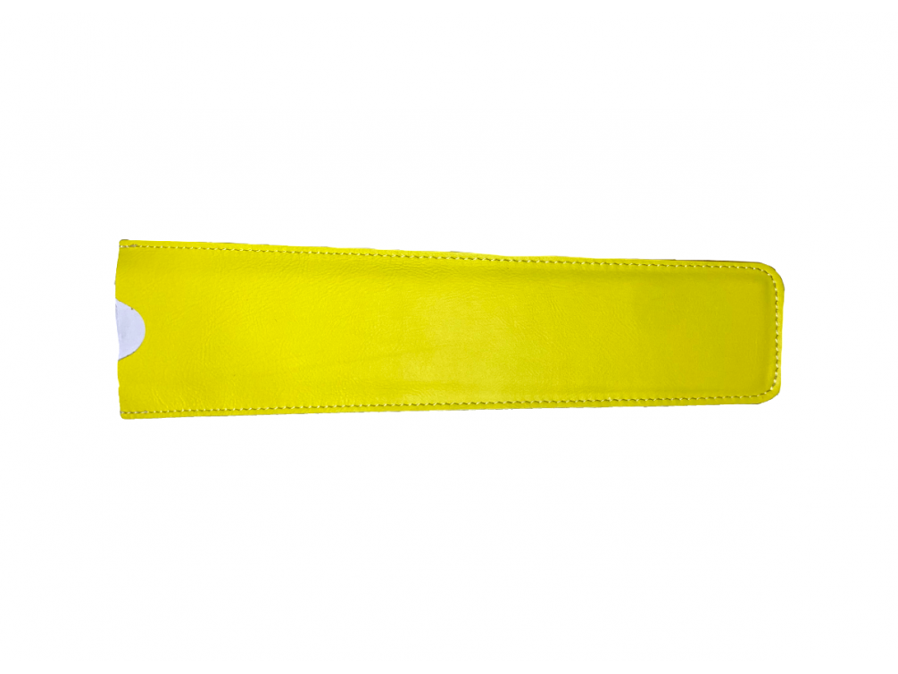 Funda Piel Abierta 25cm Amarillo