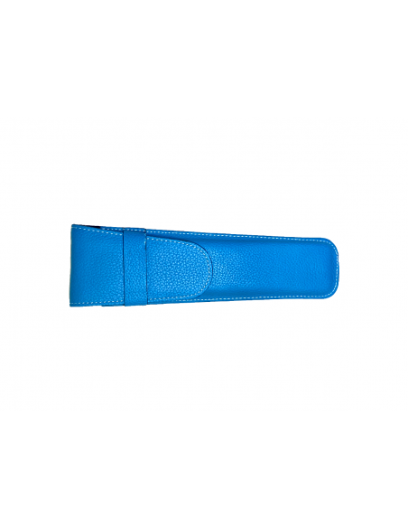 Funda Piel 21cm Azul