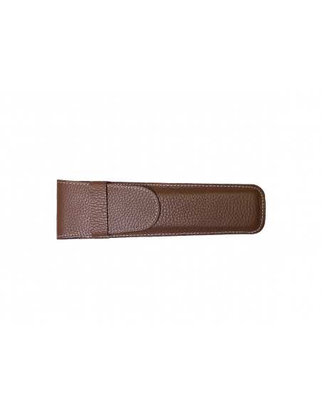 Funda Piel 21cm Marrón