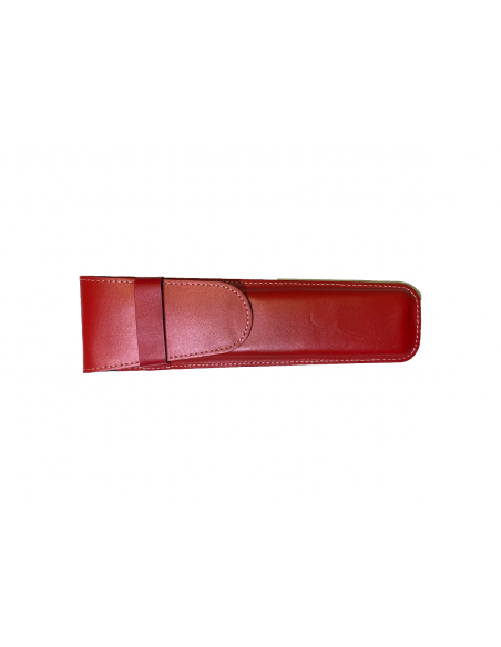 Funda Piel 21cm Rojo