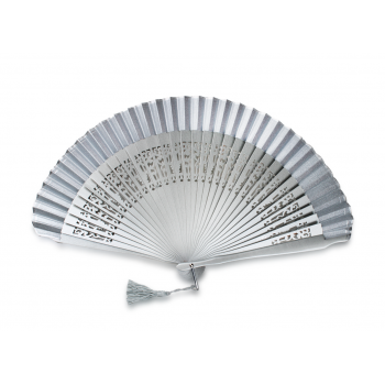 Abanico Brillante Plata