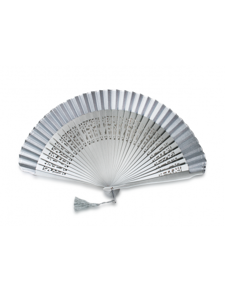 Abanico Brillante Plata