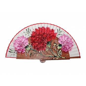 Abanico Clavel Sapelly