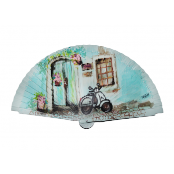 Abanico Moto Esmeralda