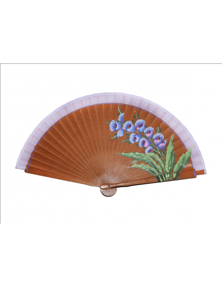 Abanico Campanillas Lavanda