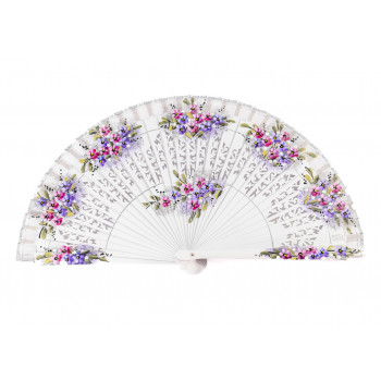 Abanico Castellón Blanco