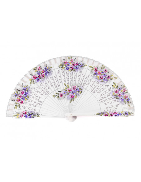 Abanico Castellón Blanco