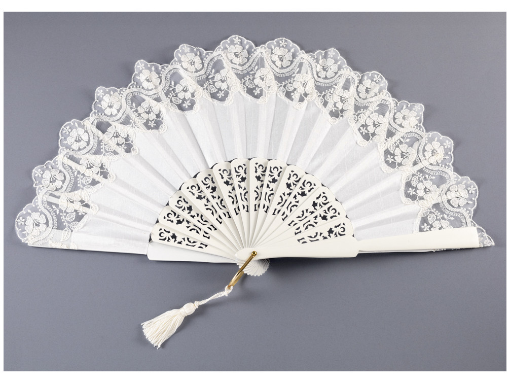 Abanico Novia Alba