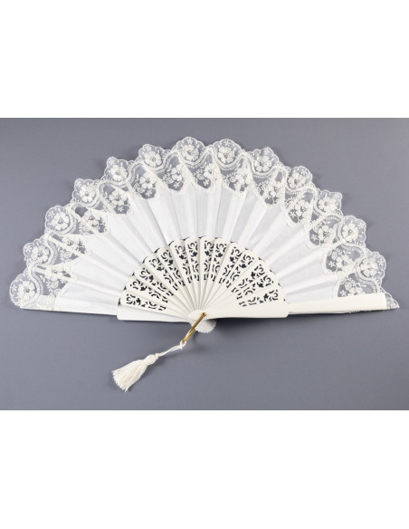 Abanico Novia Alba