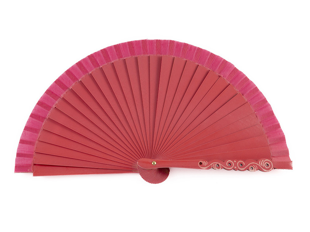 Abanico Mini Maya Rosa