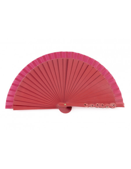 Abanico Mini Maya Rosa