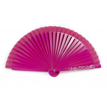 Abanico Mini Maya Fucsia