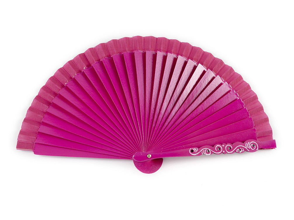 Abanico Mini Maya Fucsia