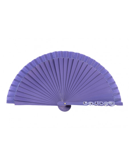 Abanico Mini Maya Morado